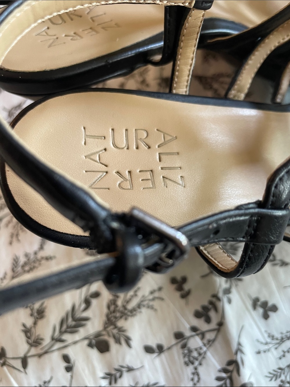Naturalizer Baylor Black Strappy Slingback Heels. NWOT. Never worn! Brand new. - Picture 5 of 15